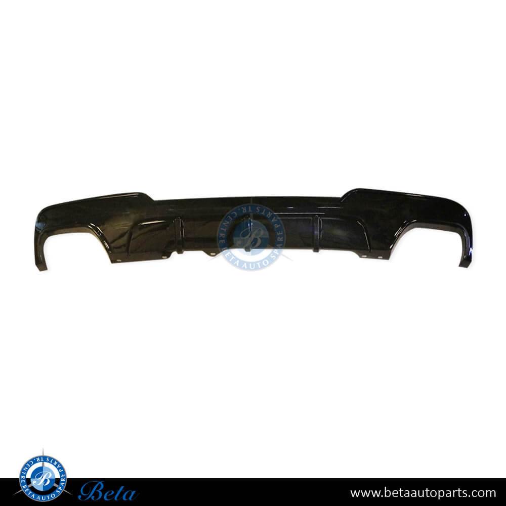 Rear Diffuser M-Performance for M-Tek Gloss Black color for BMW 5 Series F10 2010-2016 models, Part Number 51128050480 Rear Diffuser M-Performance for M-Tek Gloss Black color for BMW 5 Series F10 2010-2016 models, Part Number 51128050480